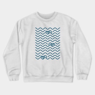 Swimming Bikes Crewneck Sweatshirt